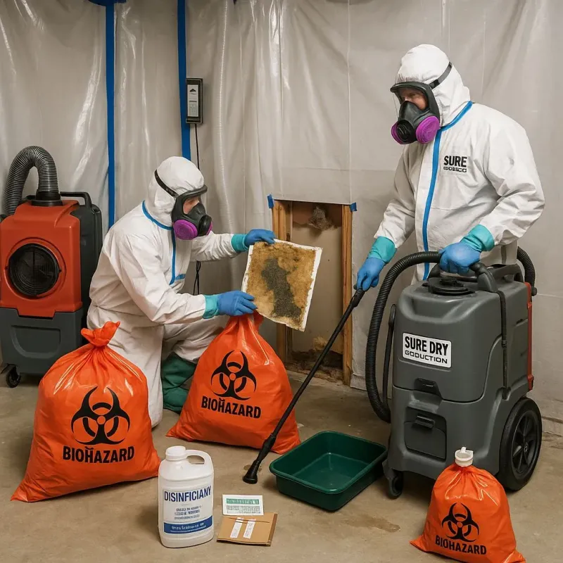 Contaminated Water Handling Protocols process in Ellerbe, NC